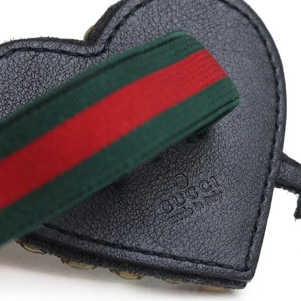 Gucci Heart Bracelet with Red and Silver Accents - Picture 5 of 5
